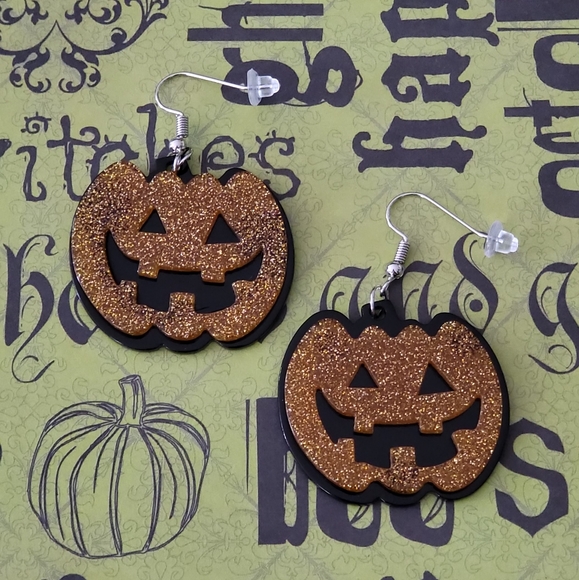 Jewelry - Jack-o-Lantern Earrings